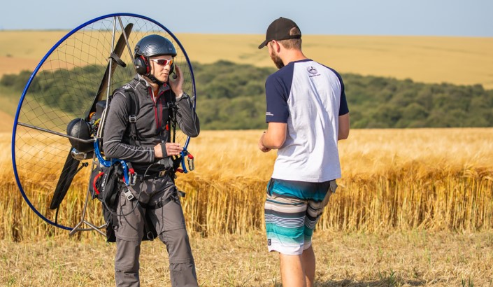 Paraglider Training
